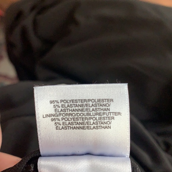 Anne Klein black dress size 2 - Picture 4 of 4